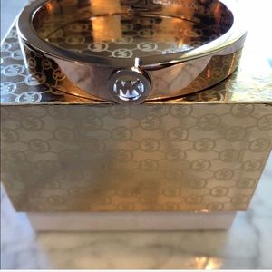 Michael Kors Rose Gold Hinge Bracelet
